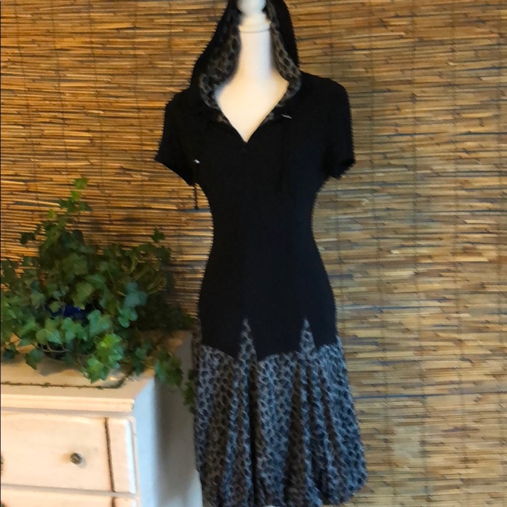 Cute hooded bubble dress